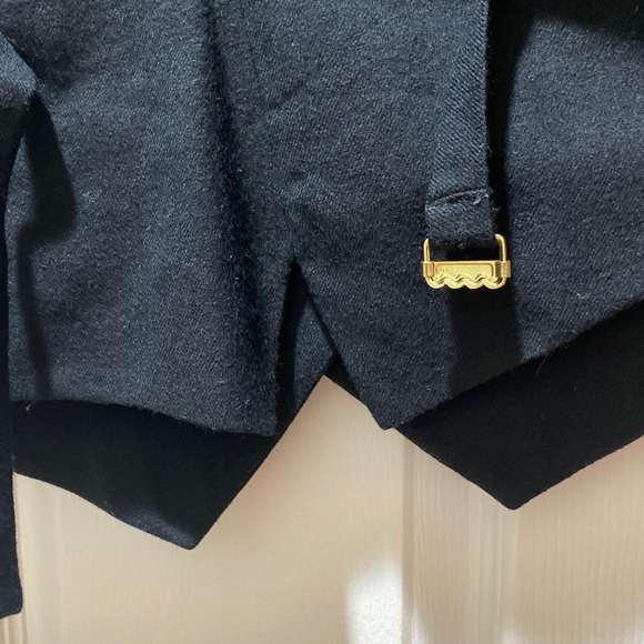 Made in Romania wool black vest. - Picture 5 of 12